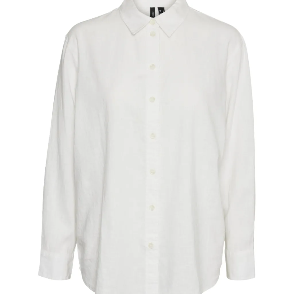 Vero Moda dame skjorte VMLINN - Snow white Best
