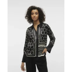 Vero Moda dame skjorte VMMALLE - Black Online