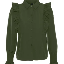Vero Moda dame skjorte VMMELLA - Rifle Green