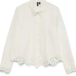 Vero Moda Dame Skjorte VMRoni - Snow white Outlet