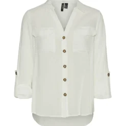 Vero Moda dame skjorte VMBUMPY - Snow white Sale