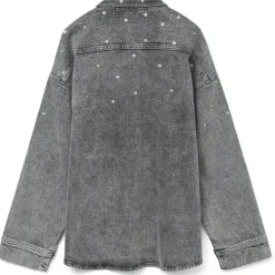 Vero Moda dame skjorte VMRIVA - Medium Grey Denim RIVETS Clearance