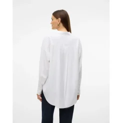 Vero Moda DAME SKJORTE VMNORA - Bright White Discount