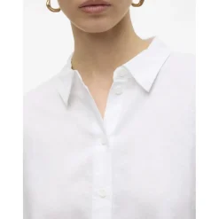 Vero Moda dame skjorte VMLINN - Snow white Clearance