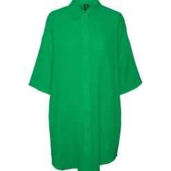 Vero Moda dame skjortekjole VmNatali - Bright Green Outlet