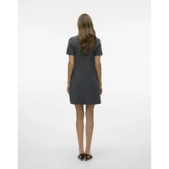 Vero Moda dame strik kjole VMJOHANNA - Medium grey melange Sale
