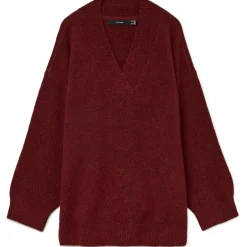 Vero Moda dame strik trøje VMBANG - Syrah Best