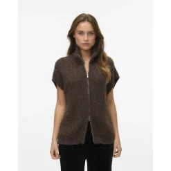 Vero Moda dame strik vest VMSALTY - Chocolate Torte Online