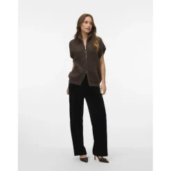 Vero Moda dame strik vest VMSALTY - Chocolate Torte Online