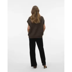 Vero Moda dame strik vest VMSALTY - Chocolate Torte Online