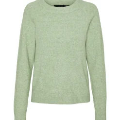 Vero Moda dame strik VMDOFFY - Forest Shade MELANGE Discount