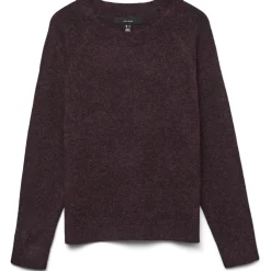 Vero Moda dame strik VMDOFFY - Chocolate Torte Detail:W. BLACK MELANGE Clearance