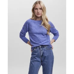 Vero Moda dame strik VMDOFFY - Surf the web detail: Melange Outlet