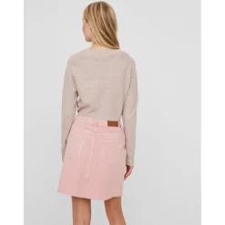 Vero Moda dame strik VMDOFFY - Woodrose Melange Online