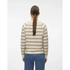 Vero Moda dame strik VMDOFFY - Birch W. SEPIA TINT Discount