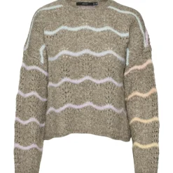 Vero Moda dame strik VMHATTY - Moon Rock W SPACE DYE Outlet