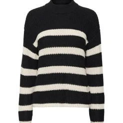 Vero Moda dame strik VMHILDA - Black BIRCH Best