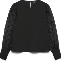 Vero Moda dame top VMALVA - Black Online