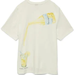 Vero Moda DAME TOP VMAYA CATY - Snow White Lemonade Clearance