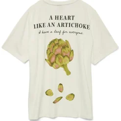 Vero Moda DAME TOP VMAYA CATY - Snow White Artichoke Discount