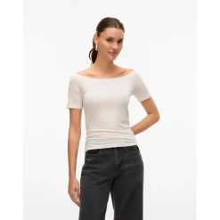 Vero Moda dame top VMFIONA - Snow white Discount