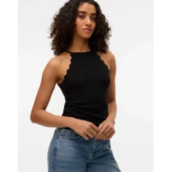 Vero Moda dame top VMPANAMA - Black Outlet