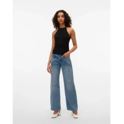 Vero Moda dame top VMPANAMA - Black Outlet