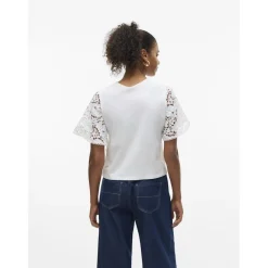 Vero Moda dame top VMPANNA - Snow white Sale
