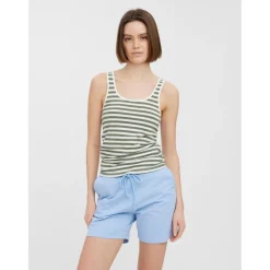 Vero Moda dame top VMSAILOR - Laurel Wreath SNOW WHITE Hot