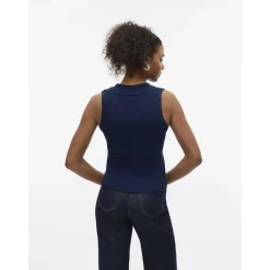 Vero Moda dame top VMWILLOW - Navy Blazer Outlet