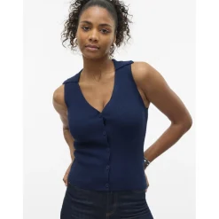Vero Moda dame top VMWILLOW - Navy Blazer Outlet