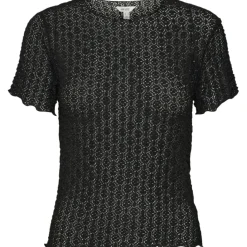 Vero Moda dame t-shirt VMSHELBY - Black Best