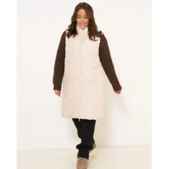 Vero Moda dame vest VMMILLAS - Oatmeal Discount