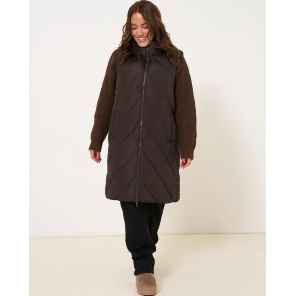 Vero Moda dame vest VMMILLAS - Chocolate Brown Outlet