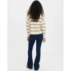 Vero Moda highneck VMSABA - Birch Silver Mink New