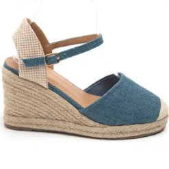 SHOES Vicca Dame plateau sandal 5982 - Navy Discount