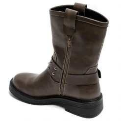 SHOES Victoire dame støvler 7297 - Kaki Online