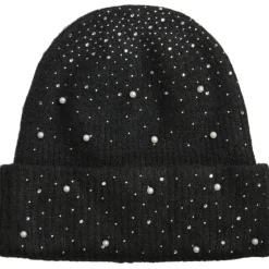 VILA dame Beanie hue VISUMM - Black Outlet