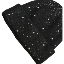 VILA dame Beanie hue VISUMM - Black Outlet