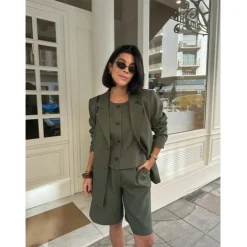 VILA DAME BLAZER VICULDA - Deep Depths