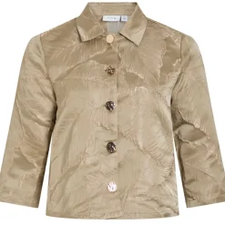 VILA DAME BLAZER VIISABELLE - Elm Jacquard Hot