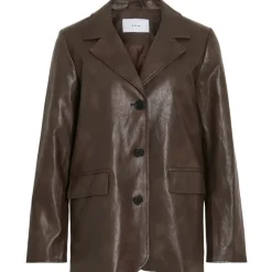 VILA DAME BLAZER VISERMA - Demitasse Hot