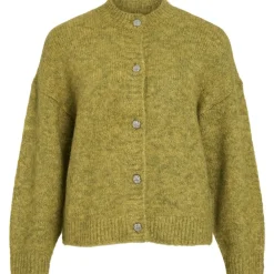 VILA Dame Cardigan VIMARLEY - Green Envy Discount