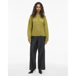 VILA Dame Cardigan VIMARLEY - Green Envy Discount