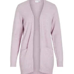 VILA dame cardigan VIRIL - Winsome Orchid MELANGE Best