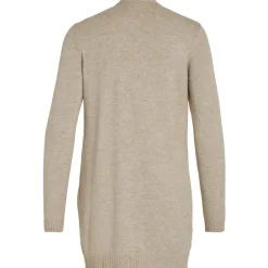 VILA dame cardigan VIRIL - Natural MELANGE Hot
