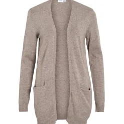 VILA dame cardigan VIRIL - Falcon Melange Outlet