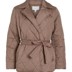 VILA dame jakke VIDITA - Brown Lentil Online