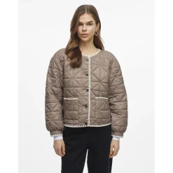 VILA dame jakke VISILLA - Mountain Trail BIRCH EDGE CROCHET Hot