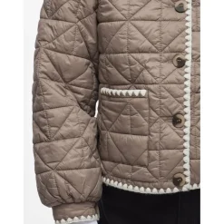 VILA dame jakke VISILLA - Mountain Trail BIRCH EDGE CROCHET Hot